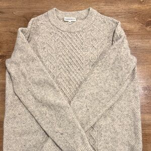 Aritzia community light-grey sweater